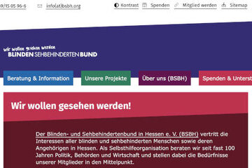 Startbildschirm BSBH.org